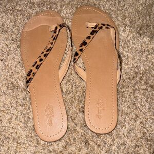 Cheetah sandals